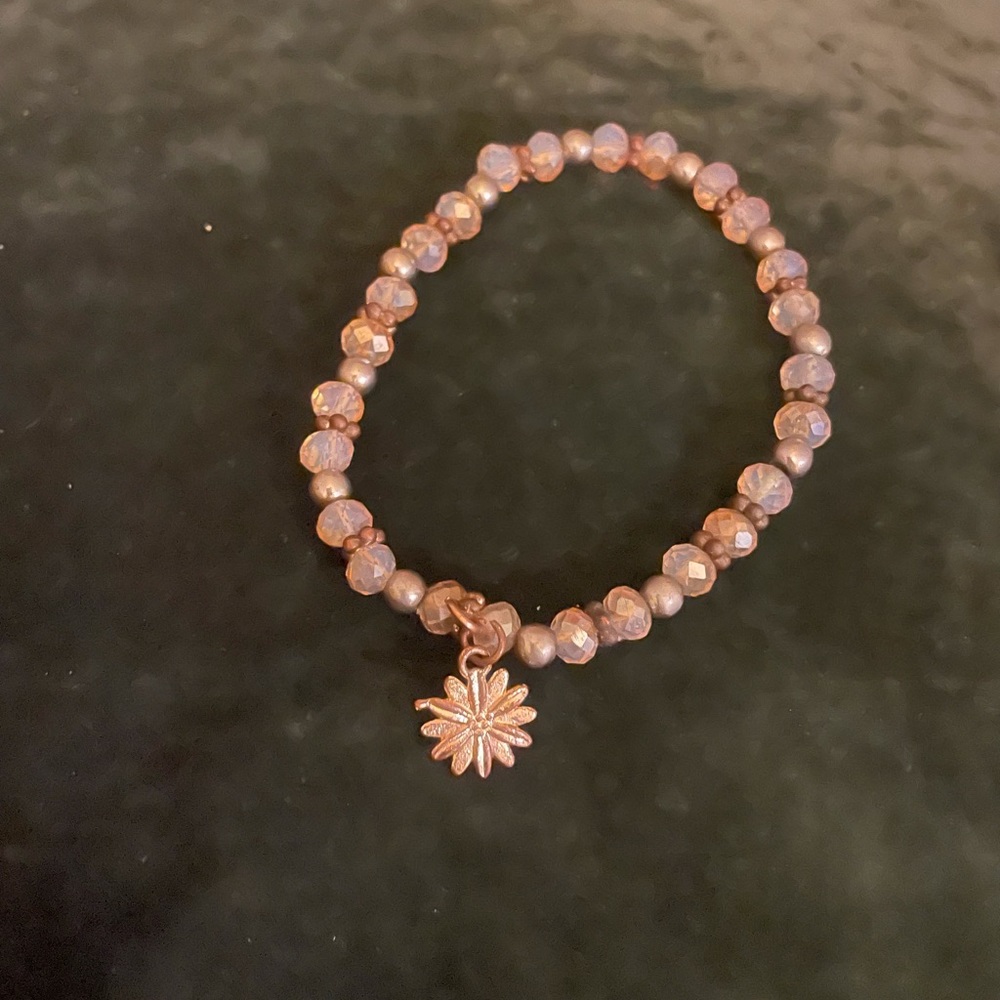 Jeweled Elastic Bracelet